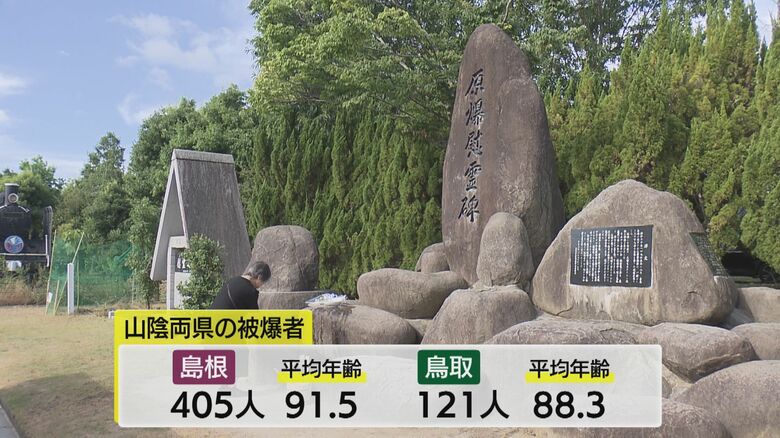 進む被爆者の高齢化