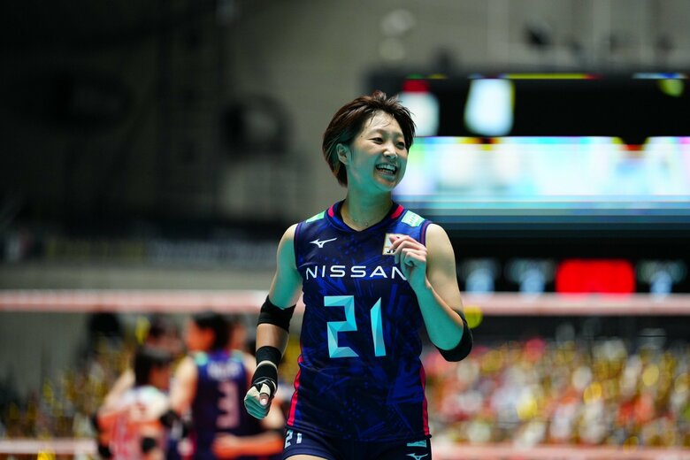 ”ど根性スマイル”松井珠己