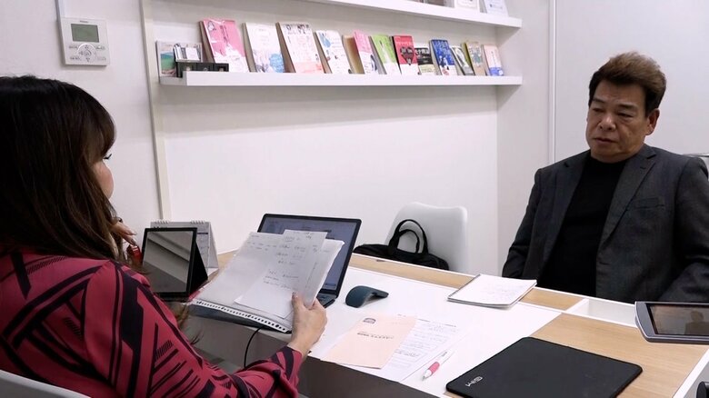 カウンセリングで叱られる内田さん