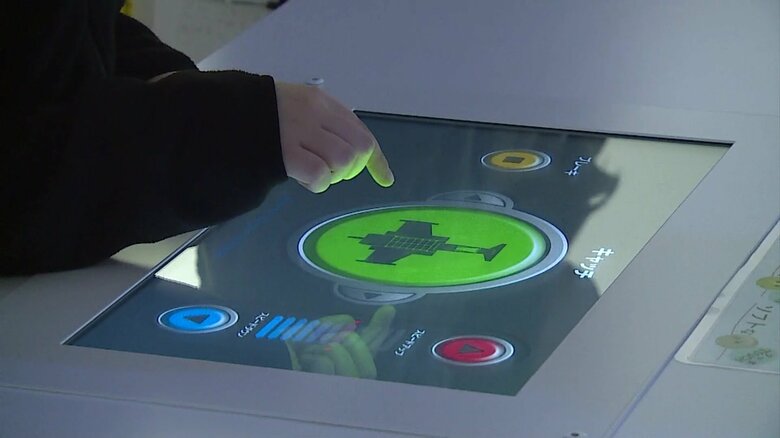 「ごみ回収ゲーム」