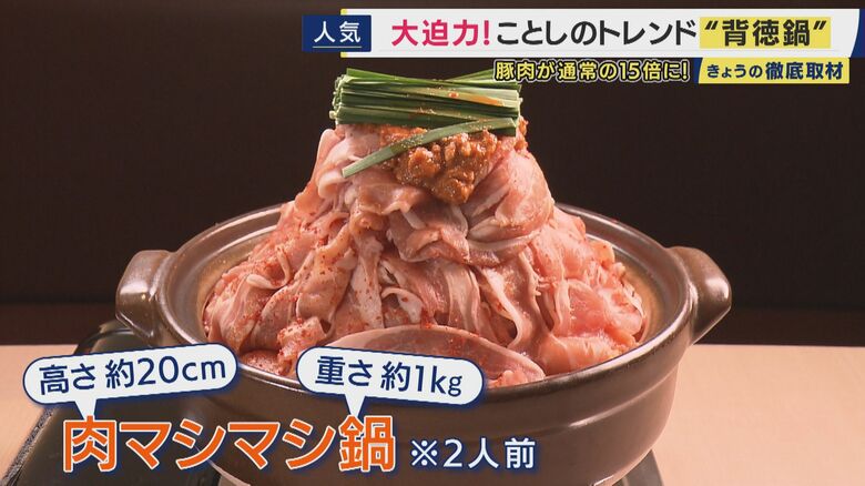 「肉マシマシ鍋」