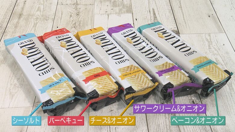 エストニアの「グランドチップス」　味は5種類