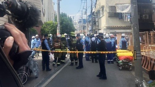 事故があった現場付近