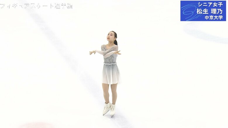 中部選手権で優勝した松生理乃