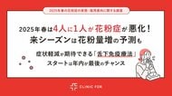 【調査】2025年春は4人に1人が花粉症が悪化！来シーズンは花粉量増の予測も　症状軽減が期待できる「舌下免疫療法」スタートは年内が最後のチャンス!
