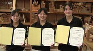 全国初!女子高生3人が「建築大工2級技能士」合格【唐津市】
