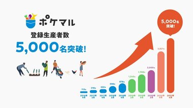 【生産者の産直EC利用実態に関する調査】コロナ禍で生産者の直販利用が加速、販路拡大ニーズで産直EC市場が伸長 登録生産者のポケットマルシェ経由の売上割合は前年比1.5倍増