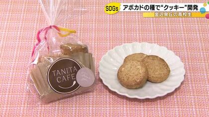 タニタカフェが協力…“アボカドの種”使ったクッキーを高校生が開発し商品化 完売し校外での販売も目指す