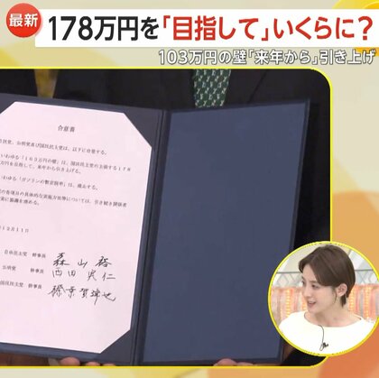 【解説】「103万円の壁」2025年から引き上げ合意も「178万円に拘る」国民民主と自民に温度差　「年収の壁」と「特定扶養控除」同額で「150万の情勢か」