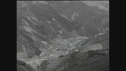 50年前にダムの底に沈んだ村 『江川谷』 記録的な渇水で姿現す かつての集落にカメラ潜入【福岡発】  