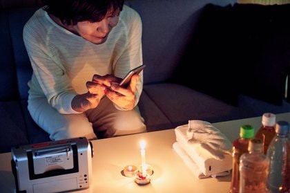 災害用伝言ダイヤル」は毎月1、15日に体験できる。平時に試したい安否