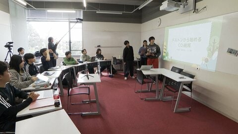 生徒が学校排出のCO2見える化　“自ら考える”で課題解決へ