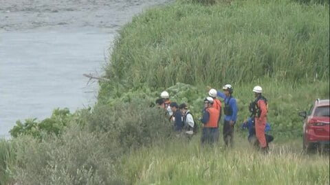 釣りをしていて流されたか 神通川で救助の富山市の男性(80)が死亡 現場には釣り道具