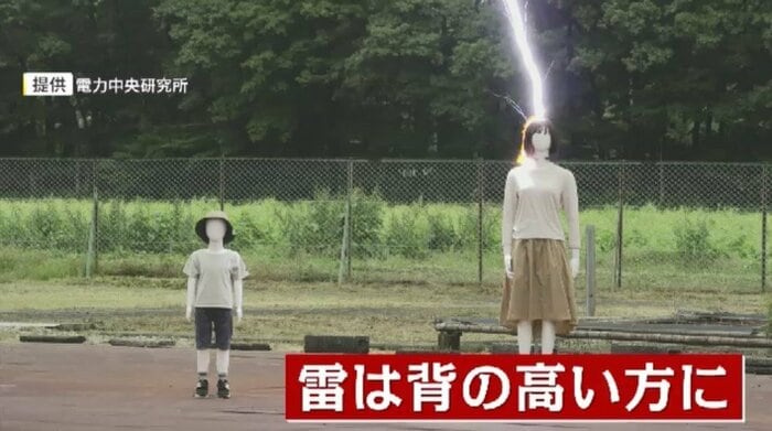 各地で雷注意報が出される