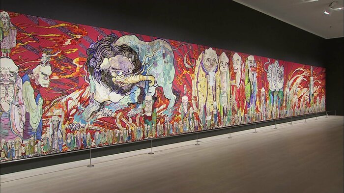 「村上隆の五百羅漢図展」