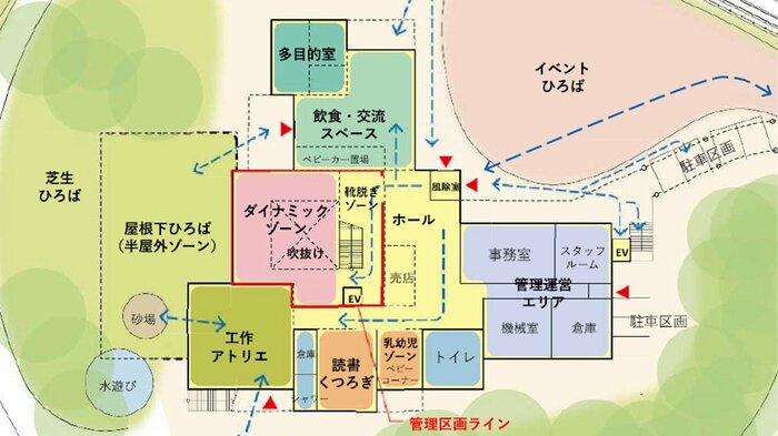 1階(仙台市の素案資料より)