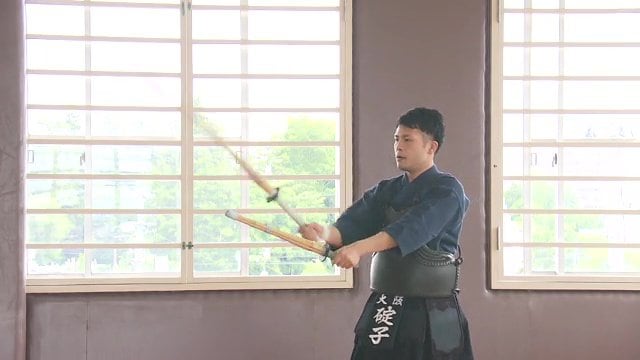 剣道歴は約1年4カ月 同僚も驚く成長ぶり