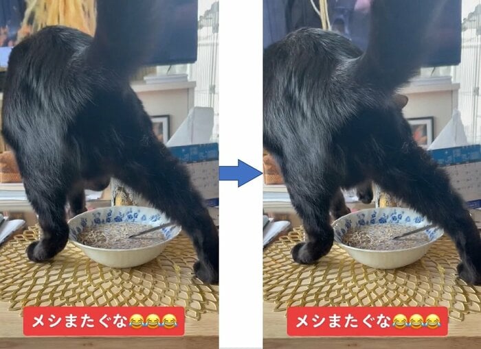 さまざまな角度からカキカキ 朝食をまたぎながらも…