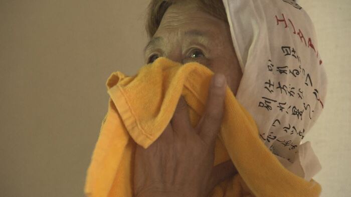 被害を受けた住民の西沢さん