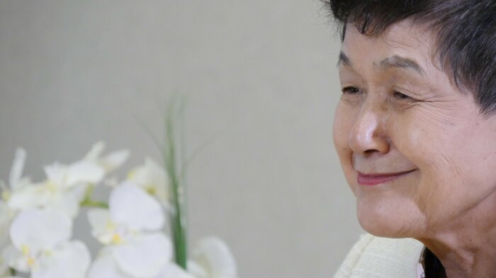 「女性には、男性とは違う新しいリーダーシップが必要」と話す理事長