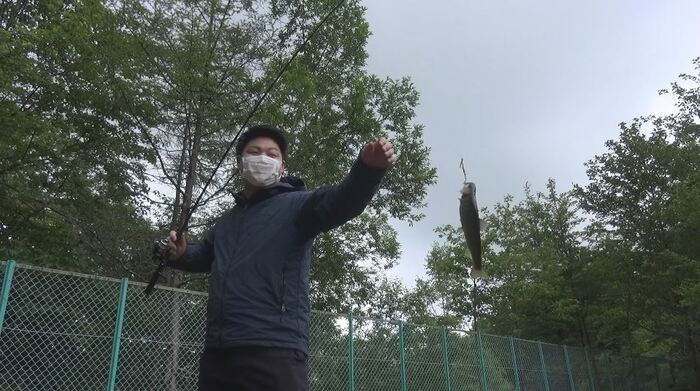 初心者でも釣れた