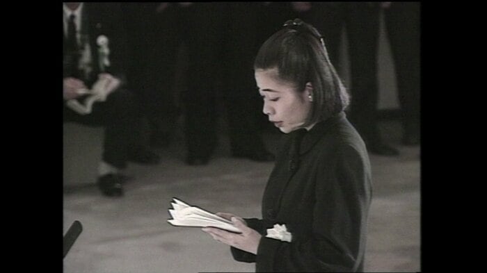 遺族代表・吉田紀美子さん