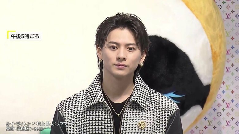平野紫耀さん、広瀬すずさんら豪華セレブ集結！ルイ・ヴィトン×村上隆 ポップアップストアオープン　Kōki，さん「新しい自分に出会えるよう」新年の抱負明かす｜FNNプライムオンライン