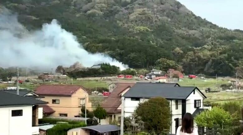 「家全体から火が出ている」　2階建て住宅1棟を全焼する火事　福岡・福津市｜FNNプライムオンライン