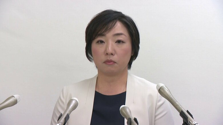 上野蛍氏「党本部や柴田巧代表と相談して決めたい」 維新・石井議員の辞職表明で上野氏「繰り上げ当選」の可能性高まる｜FNNプライムオンライン