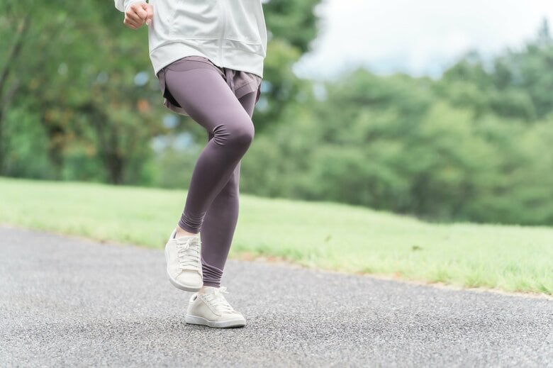 バランスが取れた食事と適度な運動で健康的に減量（画像はイメージ）