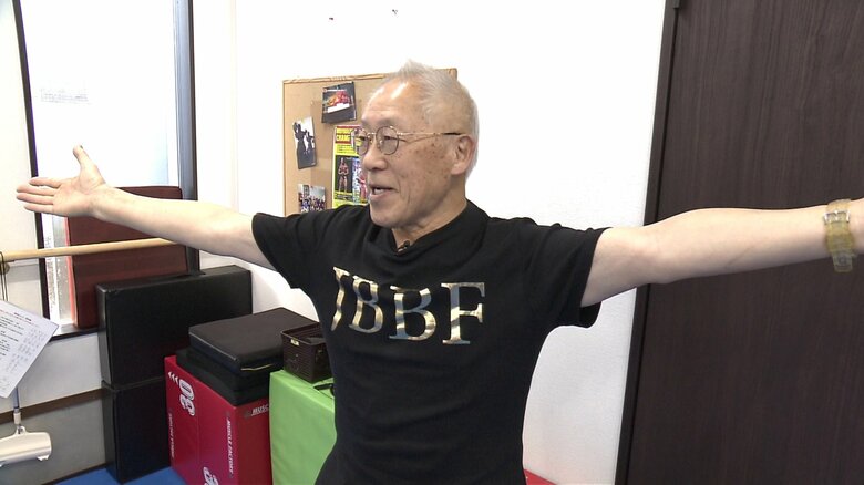 トレーニングピット（秋田・大館市）のオーナー・小畑隆彦さん（73）
