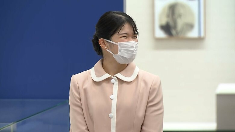 佐賀城本丸歴史館を視察される愛子さま　10月11日