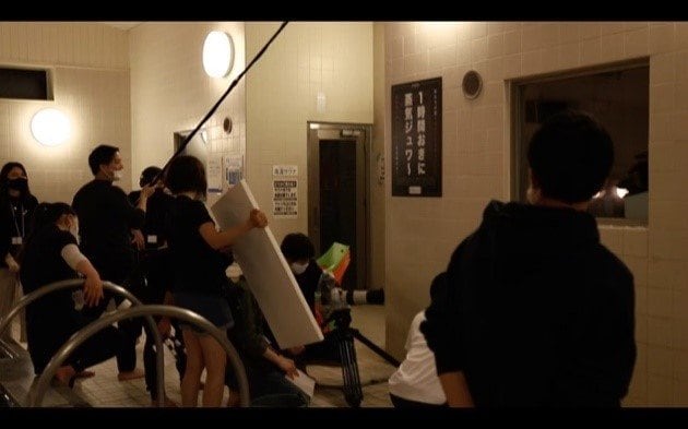 「もう一度生まれる」撮影風景より