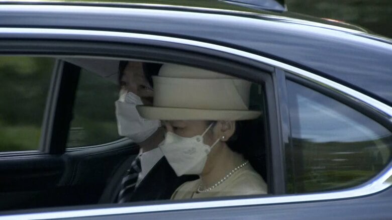 信号操作は行われない秋篠宮ご夫妻の車列