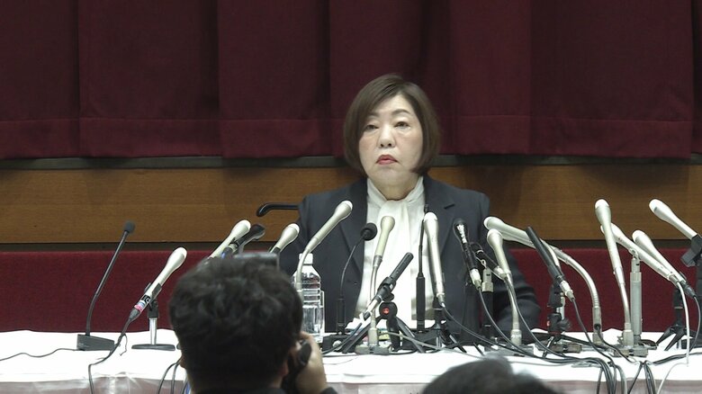 日大の会見　12月4日