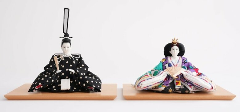 「きおくひとえ」サービスにより誕生したオリジナルひな人形