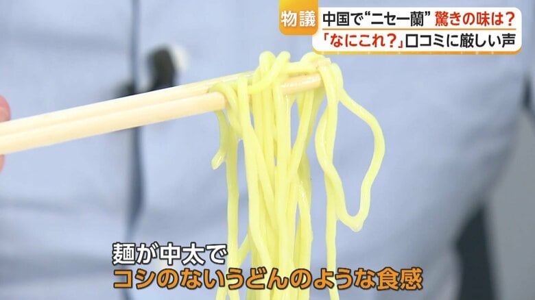 記者の感想「コシのないうどん」