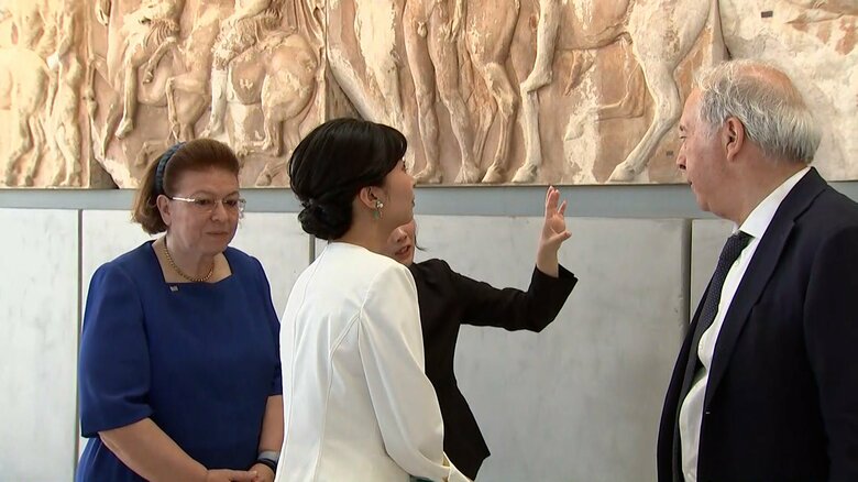 アクロポリス博物館を視察　5月27日