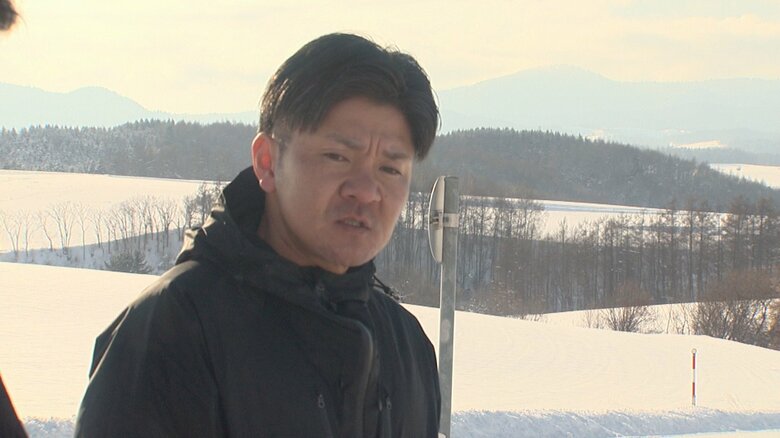 農地への侵入に危機感を募らせている大西智貴さん