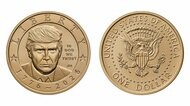 トランプ大統領の肖像入り「1ドル金貨」製造へ