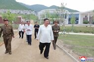 北朝鮮・金正恩総書記が建設中の養殖場視察　「高いレベルで推進」と評価　党創建80年に向けて成果加速の考え