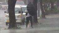 【中継】台風6号が沖縄本島に最接近へ　暴風域で断続的な雨　那覇空港など主要空港閉鎖で全便欠航　風で転倒し男性1人けが