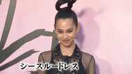 水原希子 大胆な黒の“シースルードレス”で魅了! 佐々木希が最近“愛”を感じたこととは?