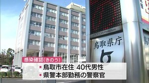【続報】新型コロナ 鳥取県の1日の感染者数が過去最多15人 鳥取県警の警察官も感染(鳥取市・米子市)