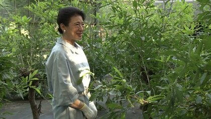 「きれいですね、緑色で」皇后さま、天蚕の繭を収穫　代々受け継がれるご養蚕　天皇陛下と愛子さまも手伝われる