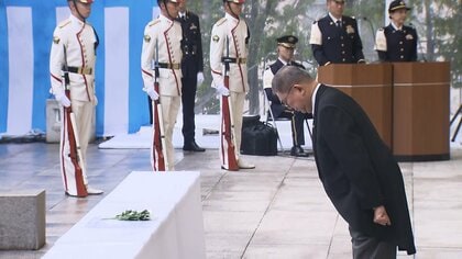 自衛隊殉職隊員追悼式　石破首相「遺志を受け継ぎ、国民の命を守る」