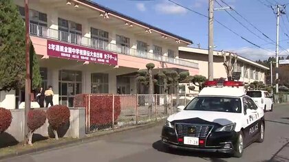 クマの目撃相次ぎ中学校が休校　自動ドア閉鎖する施設も　岩手・盛岡市中心部