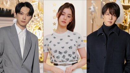 新木優子 蝶デザインのトップスにミニスカ×ブーツの白コーデ　吉沢亮・山下智久は魔法が使えたら…？