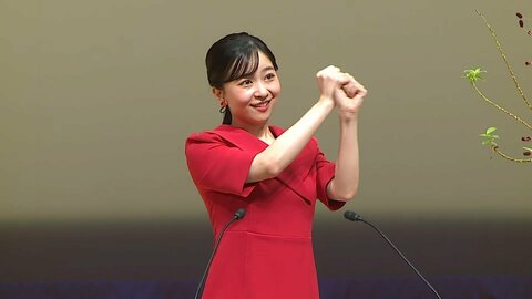 佳子さま「舞台の上で、心を通い合わせ、全員で力を合わせて」　手話で高校生にエール