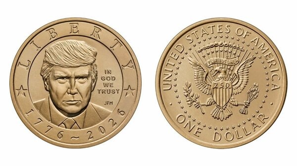 トランプ大統領の肖像入り「1ドル金貨」製造へ｜FNNプライムオンライン